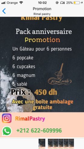 Préparation gâteau pour tous événements