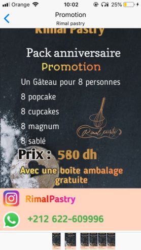 Préparation gâteau pour tous événements