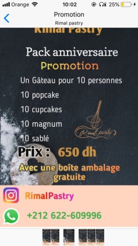 Préparation gâteau pour tous événements