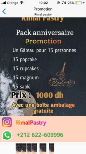 Préparation gâteau pour tous événements