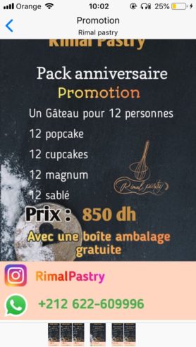 Préparation gâteau pour tous événements