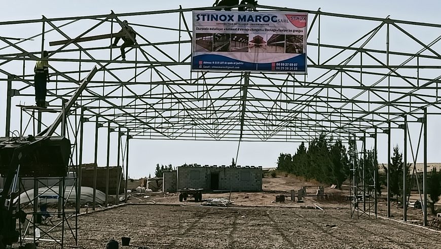 Stinox maroc: charpente métallique et clôture