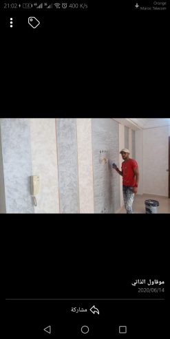 موقاول ذاتي جميع ديكورات صباغة