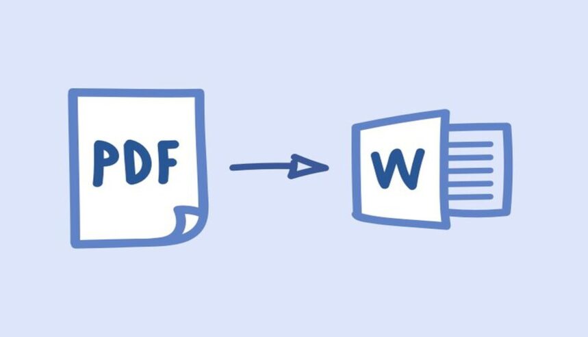 تفريغ وتنسيق ملفات pdf إلى word