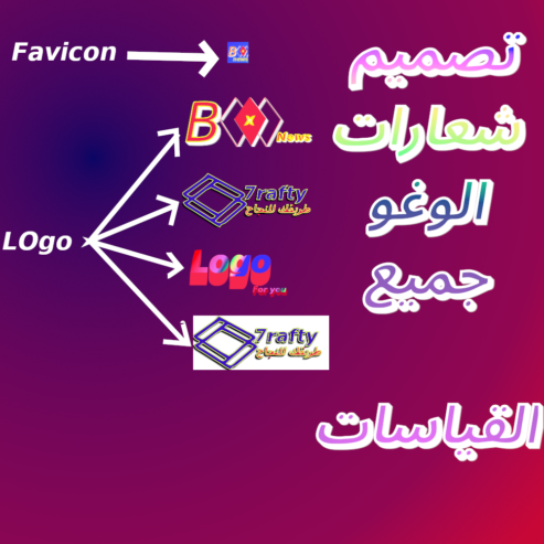 تصميم شعار لوغو و بارنات اعلانية مناسبة ( أي قياس تريد)