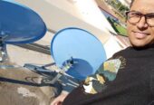 تركيب البارابول والكاميرا ..الخ…..