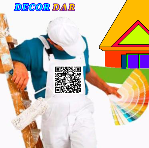 جميع أنواع ديكورات الصباغة والݣريفي